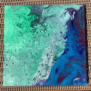 Acrylic Pour Painting